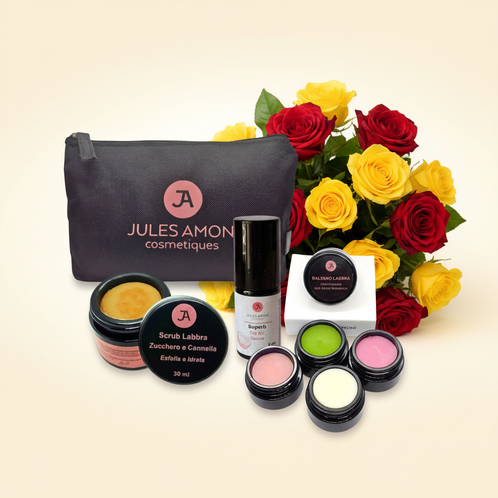 Abalsamo labbra_lip oil_scrublabbra_jules Amoni cosmetiques