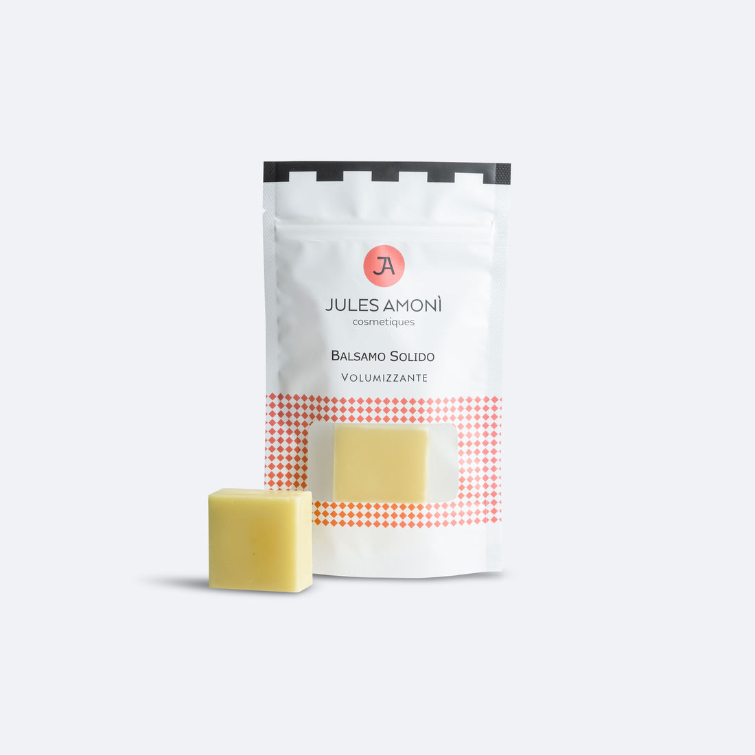 Balsamo solido per capelli - olumizzante - con oli essenziali di Limone, Cedro e Rosmarino - Jules Amonì cosmetiques