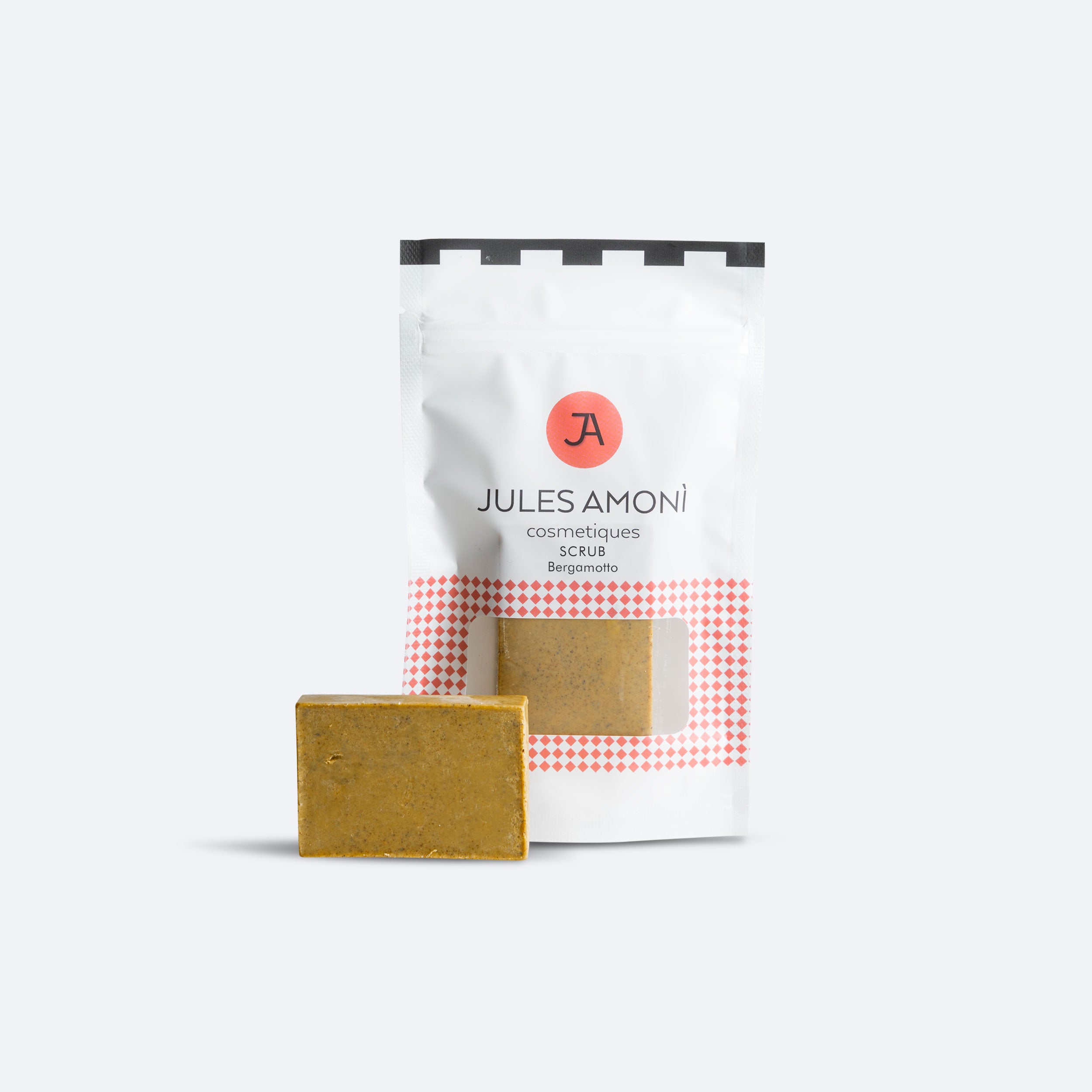 Scrub solido "Delicato" con Oli Essenziali di Bergamotto, Cedro e Litsea Cubeba - 90 g