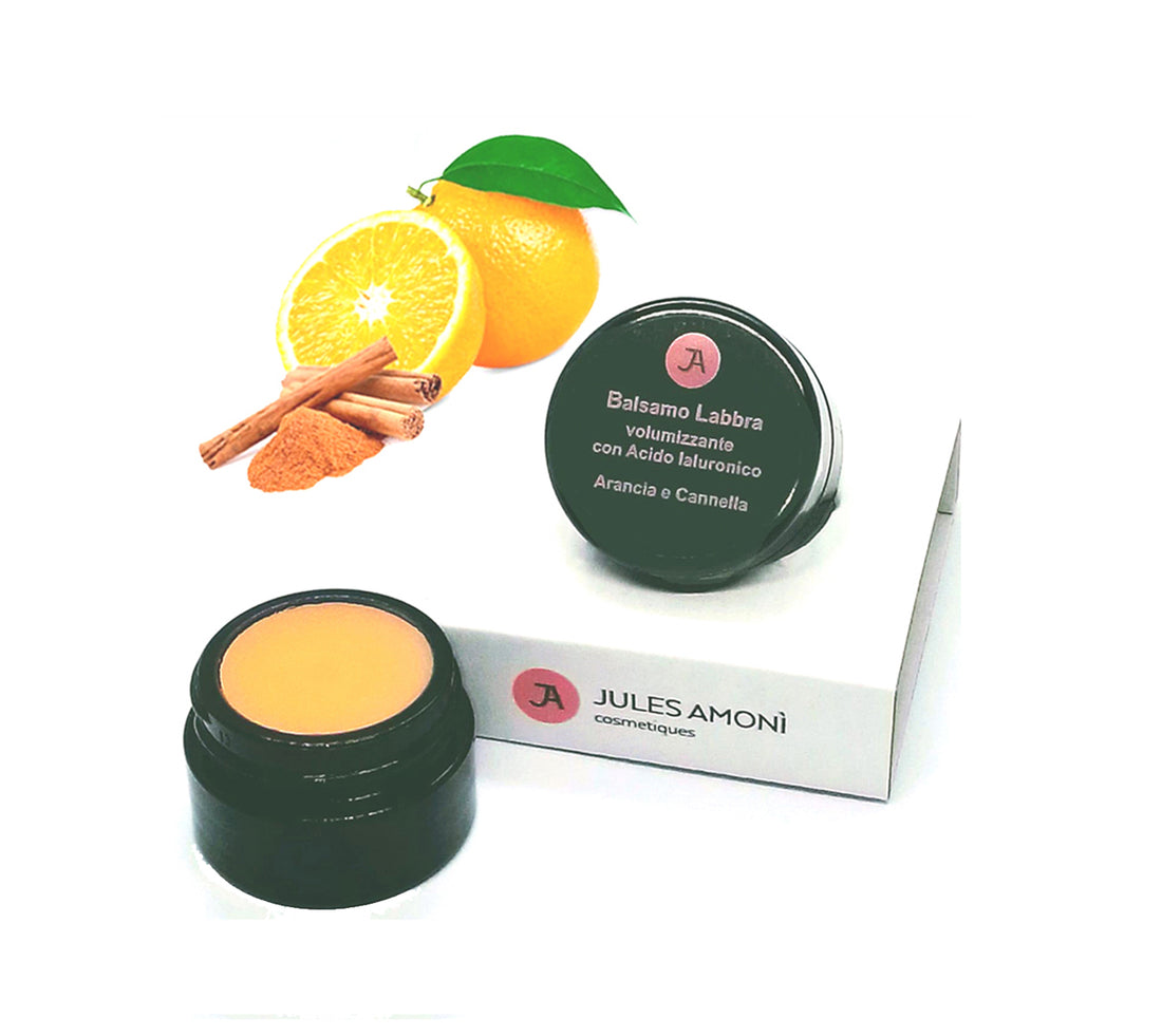 Balsamo Labbra Volumizzante - Arancia e Cannella - Jules Amonì cosmetiques