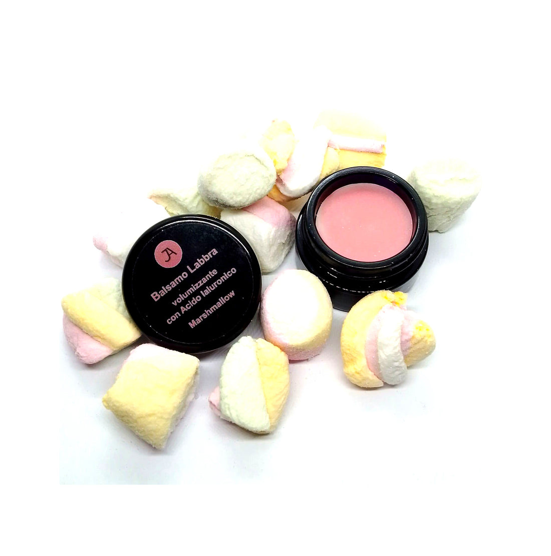 Balsamo Labbra con Acido Ialuronico Volumizzante - Marshmallow