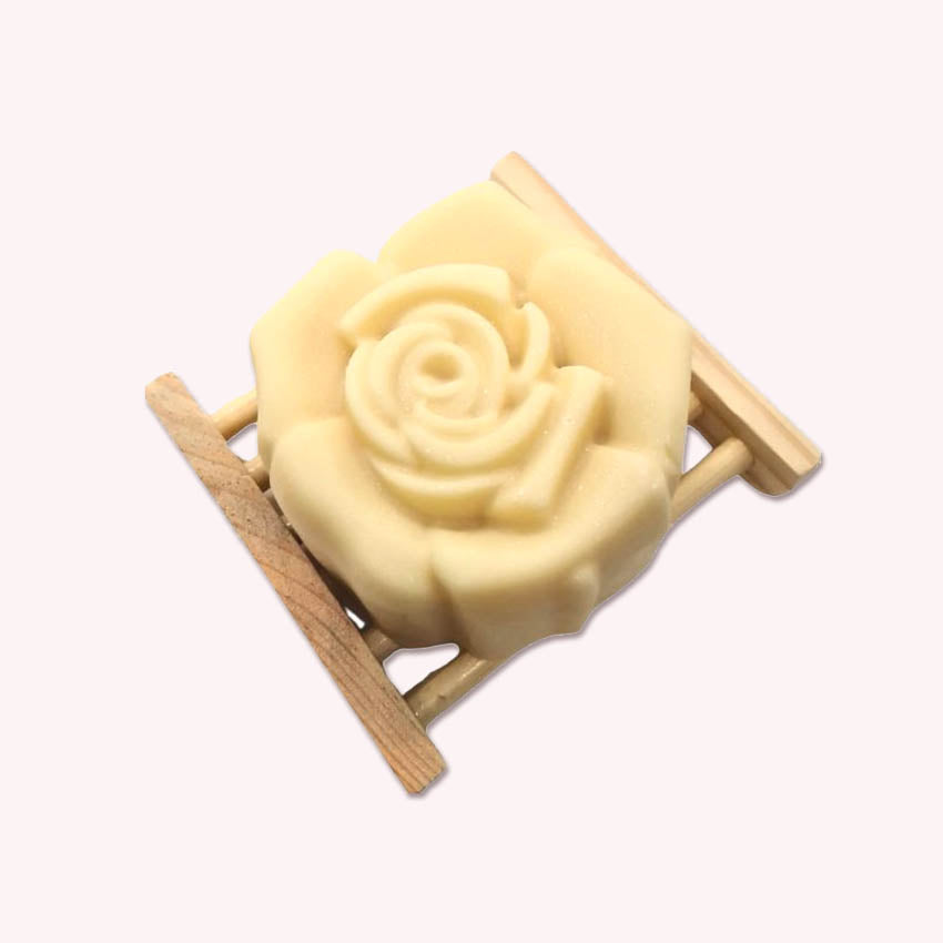 Olio solido da massaggio Rosa e Gelsomino